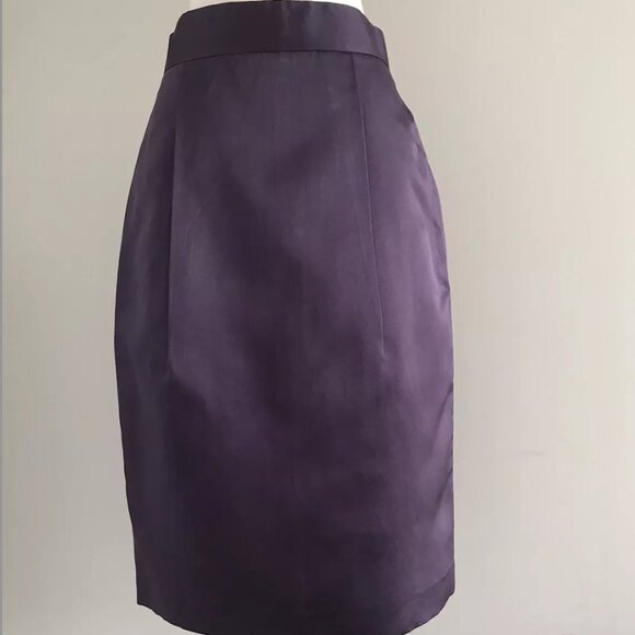 Tory Burch 100% silk high waste pencil skirt - Picture 2 of 7
